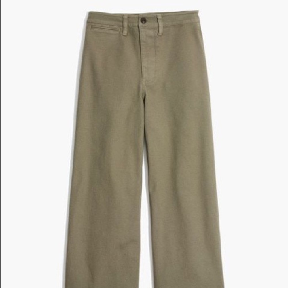 Madewell Emmett Wide-Leg Crop Pants